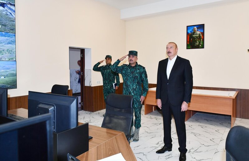 Elçin Quliyev Prezidentə raport verdi - FOTOLAR