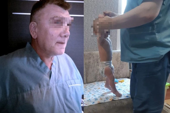 "Masaj" adı ilə körpənin başına gətirilən oyun görənləri heyrətə gətirdi - VİDEO