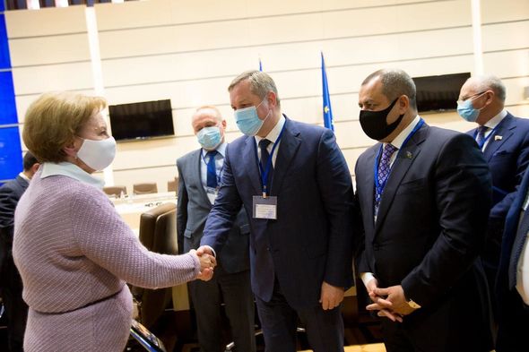 Adil Əliyev Moldova Respublikası Parlamentinin sədri ilə görüşüb - FOTO