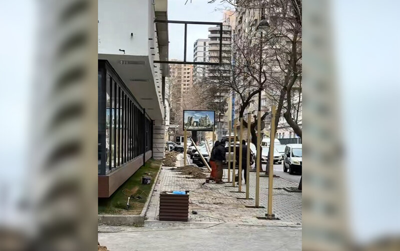 Bakının mərkəzindəki bu binalar sökülür - Fotolar