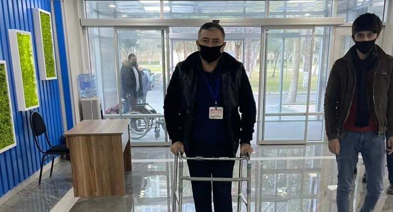 Vətən müharibəsində yaralanmış zabitimiz yüksək texnologiyalı protezlə təmin ediləcək - FOTO