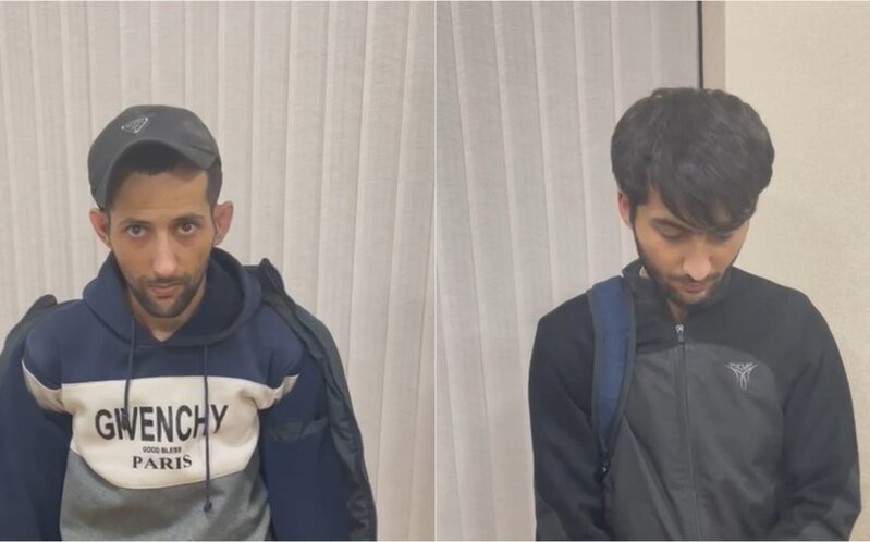 Motosikletlə narkotik daşıyan iki qardaş SAXLANILDI