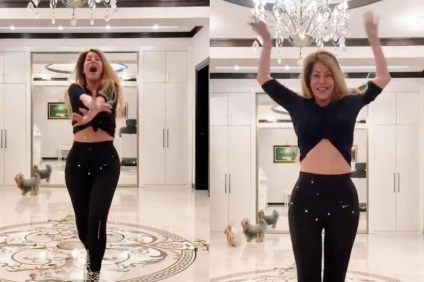 Aygün Kazımova karantin günlərini belə keçirir - VİDEO