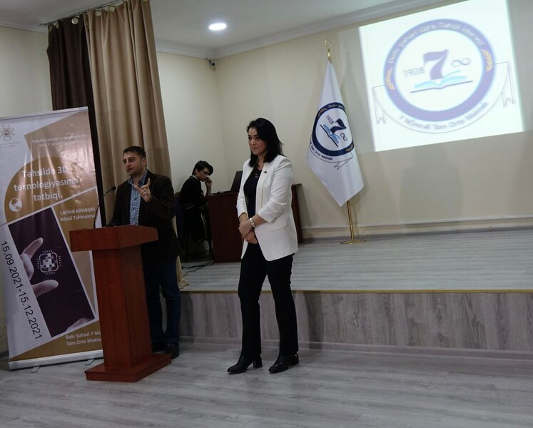 7 nömrəli məktəbdə qrant layihəsinin yekun tədbiri keçirildi - FOTOLAR