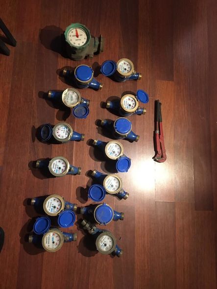 Gəncədə su sayğaclarını oğurlayan şəxs saxlanıldı - FOTO