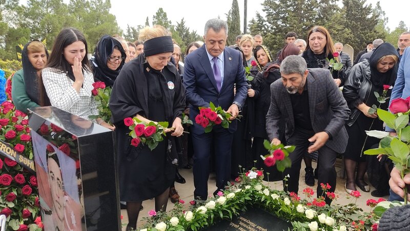 Abşeron rayonunda şəhidlərimizin anım günləri keçirilib - FOTOLAR