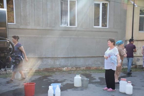 Zaqatala sakinləri susuz qalıb - FOTO/VİDEO