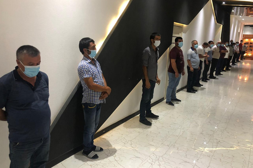Bakıda kiçik toy məclisi təşkil edən şəxslər cəzalandırıldı