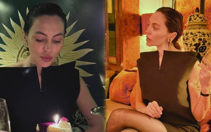 Günay ad gününü Parisdə keçirtdi - Fotolar