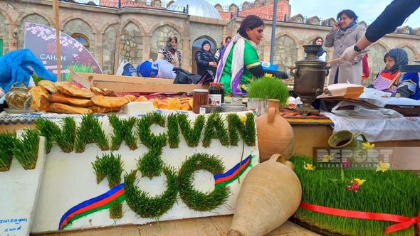 Naxçıvandakı Bahar festivalından maraqlı görüntülər - FOTO