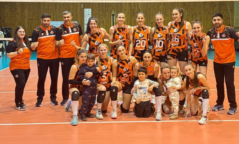 DH Volley'dən Yüksək Liqada növbəti qələbə