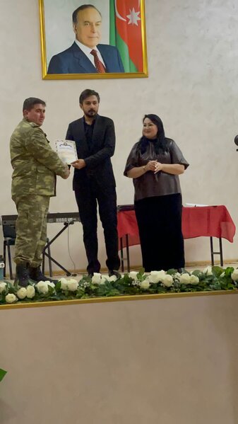 Müdafiə Nazirliyinin N saylı hərbi hissənin 30 illiyi ilə bağlı tədbir keçirildi - FOTOLAR