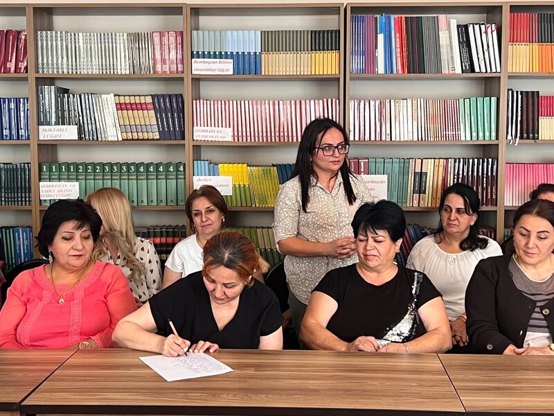 Səriştəəsaslı yanaşma ilə şagirdini risk qrupundan çıxar' layihəsinin açılışı oldu - FOTOLAR