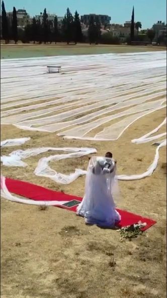 Dünyanın ən uzun fatası ilə rekord qırdı - FOTO/VİDEO