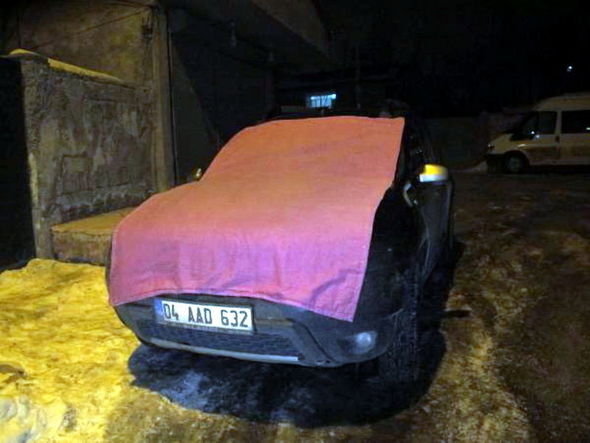 Maşınları soyuqdan qorumaq üçün maraqlı üsullar - FOTO