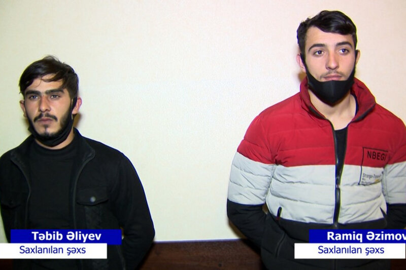 Bakıda soyğunçuluq edən şəxslər saxlanıldı