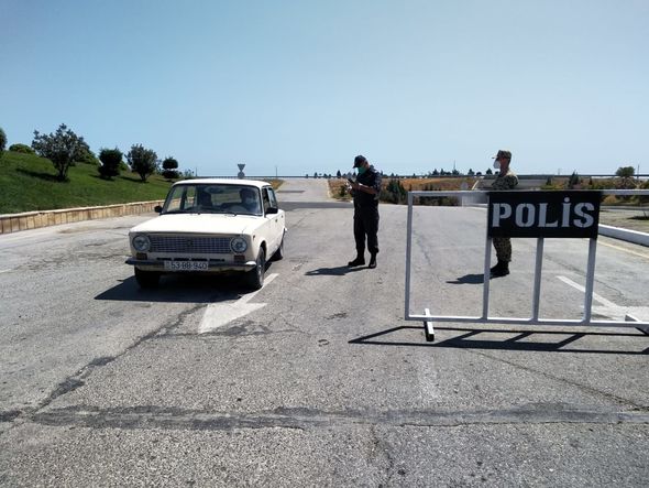 Polis Xaçmaz və Siyəzəndə gücləndirilmiş iş rejimində çalışırb - FOTO
