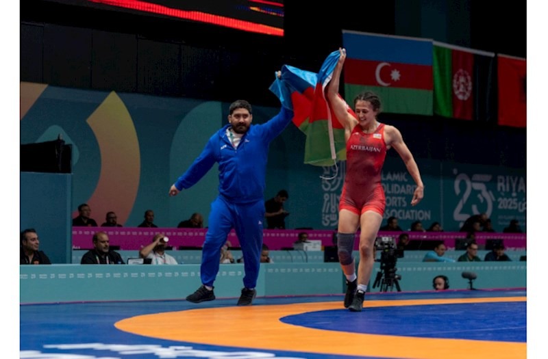 Azərbaycanın qadın güləşçisi İslamiadanın qalibi olub