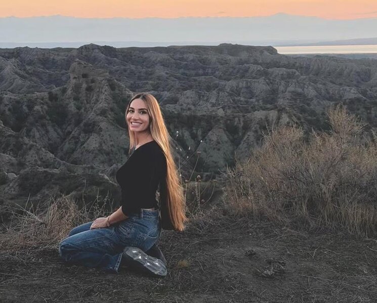 Arzu Əliyeva Qax rayonundan paylaşım edib