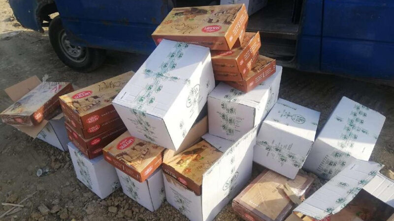 18 ton yararsız qənnadı məmulatları məhv edildi
