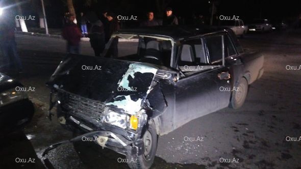 Gəncədə yüksək sürət səbəbindən baş verən qəzada xəsarət alanların kimliyi bəlli oldu - YENİLƏNİB+FOTO