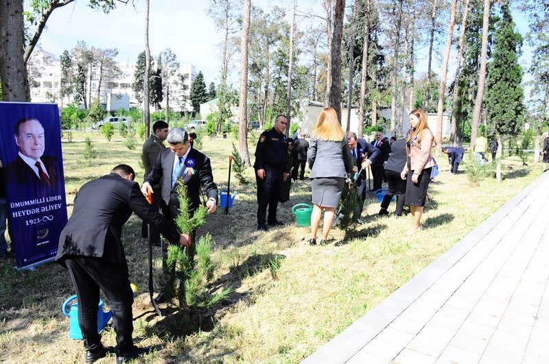 Naftalanda Ulu Öndərin 102 illiyi münasibətilə tədbir keçirilib