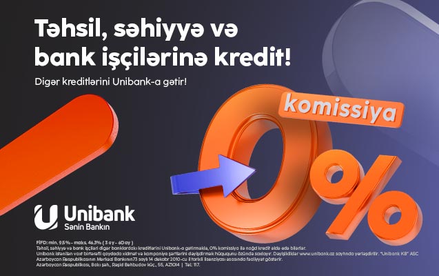 Kreditlərinizi 