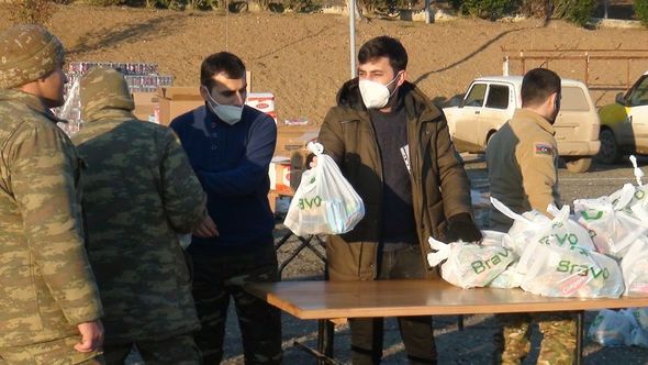 Heydər Əliyev Fondu və "Bravo" Xocavənddə olub - FOTO/VİDEO