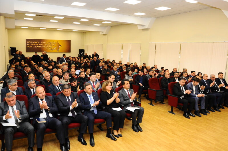 Göygöldə sahibkar və fermerləri maraqlandıran məsələlər müzakirə edildi - FOTOLAR