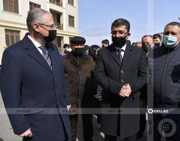 Nazir və agentlik sədri ağac əkdi - FOTO