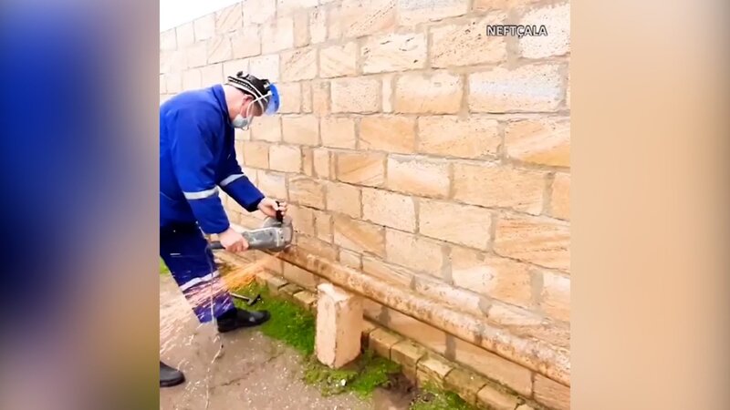 "Azəriqaz" Neftçalada iki şəhid ailəsinin müraciətini təmin etdi - VİDEO