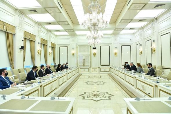 Sahibə Qafarova BMT Baş Assambleyasının Prezidenti ilə görüşüb - FOTO