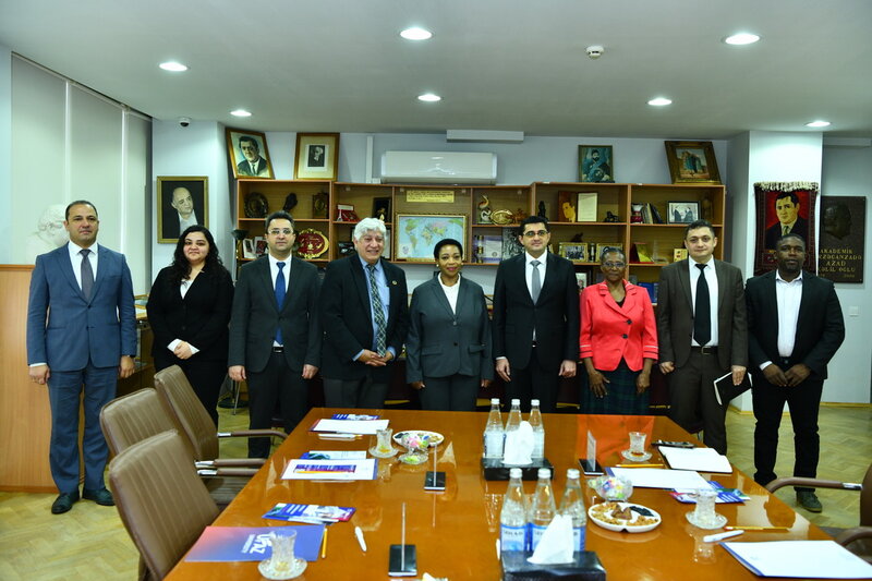 Cənubi Afrika Respublikasının Ali Təhsil və Təlim Nazirliyinin nümayəndə heyəti ADNSU-da - FOTOLAR