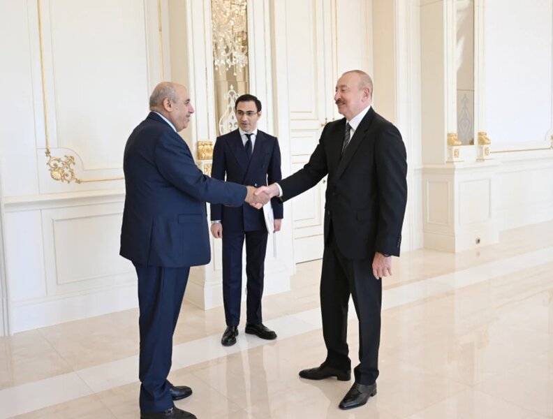 Prezident İordaniyanın Nümayəndələr Palatasının nümayəndə heyətini qəbul edib