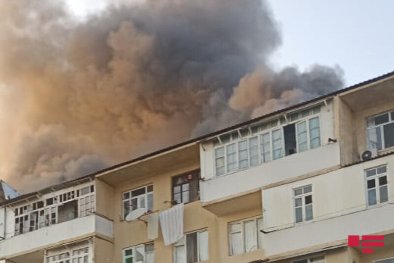 Xaçmazda peşə məktəbinin yataqxanasında yanğın başladı