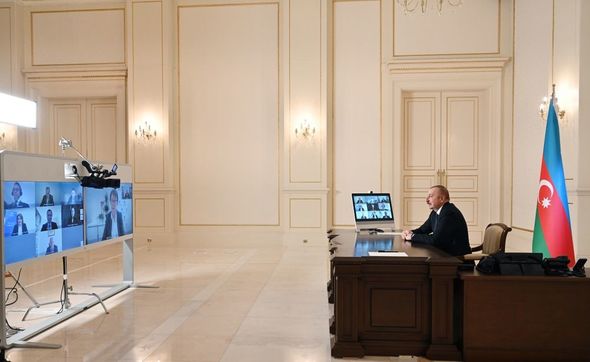 Prezident Avropa Yenidənqurma və İnkişaf Bankının prezidentini videoformatda qəbul edib - YENİLƏNİB+FOTO/VİDEO