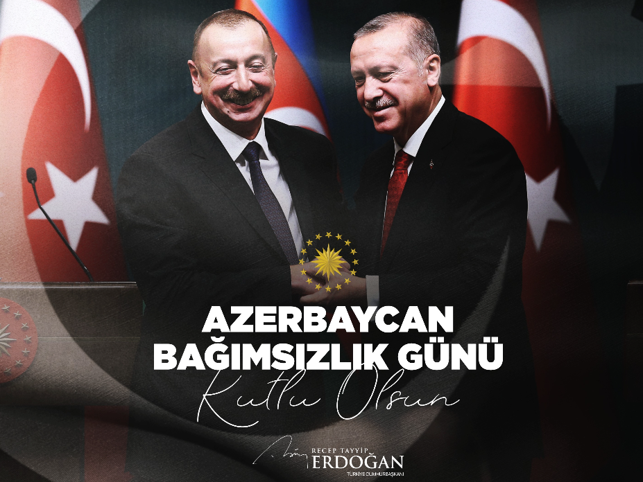Türkiyə prezidentindən Azərbaycana təbrik: "Hər sahədə qardaşlarımızı dəstəkləməyə hazırıq" - FOTO