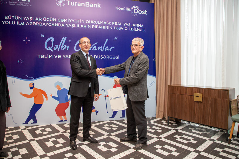 TuranBank DOST Agentliyi ilə birgə tənha ahıl şəxslər üçün düşərgə təşkil edib -'Qəlbi cavanlar