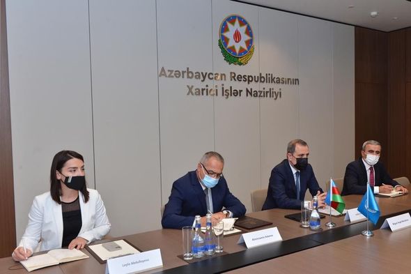 Ceyhun Bayramov Migel Angel Moratinos ilə görüşüb – FOTO
