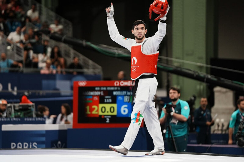 Taekvondoçumuz gümüş medal qazandı