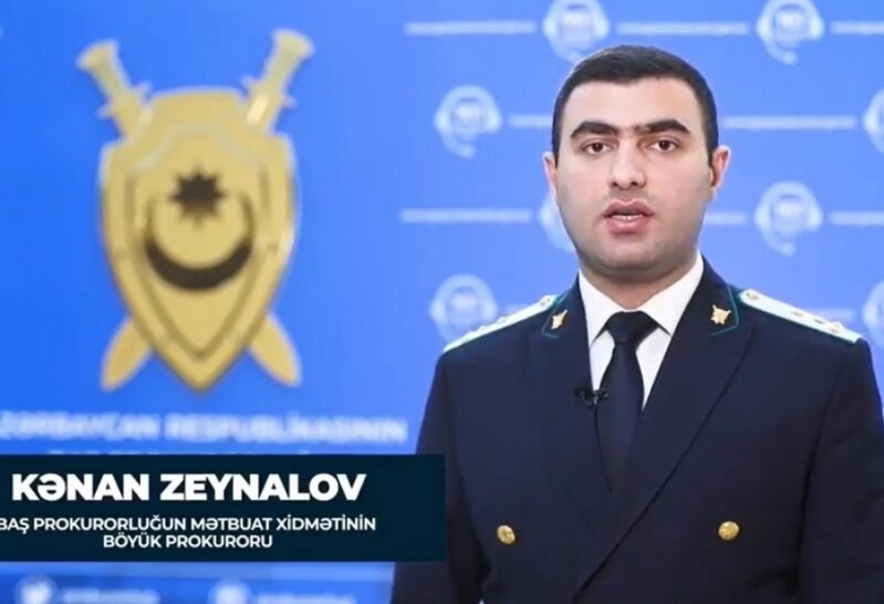 Baş Prokurorluq: 'Cinayət törədən şəxslər məsuliyyətə cəlb olunacaq