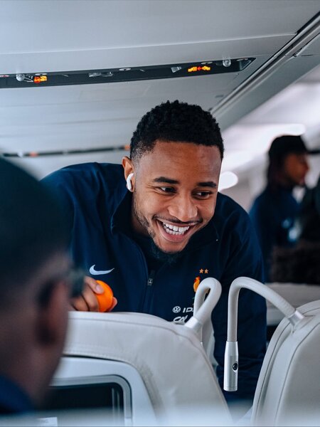 Bakıya gələn kimi Saliba ilə selfi etdi - Fotolar