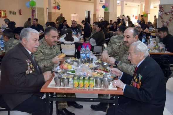 Bayramla bağlı hərbi hissələrdə "Açıq qapı" günü keçirildi - FOTO