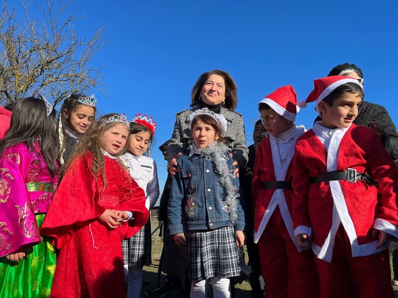 Şamaxının ucqar kəndində bayram şənliyi keçirildi - FOTOLAR