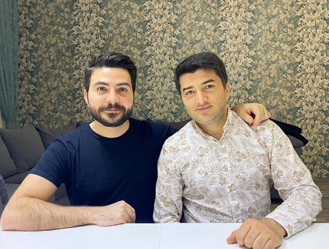 Müğənni Elçin həkim qardaşı ilə - FOTO