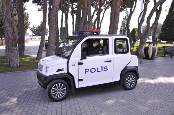 DİN xüsusi avtomobillərlə küçə və prospektlərdə, məlhəllədaxilli yollarda əhaliyə xəbərdarlıq edir - FOTO