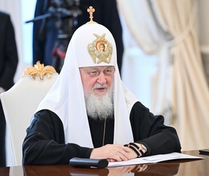 Prezident İlham Əliyev Moskvanın və Bütün Rusiyanın Patriarxı Kirill ilə görüşüb - FOTOLAR