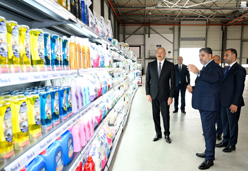 Prezident Qaradağda açılışda iştirak etdi - FOTOLAR