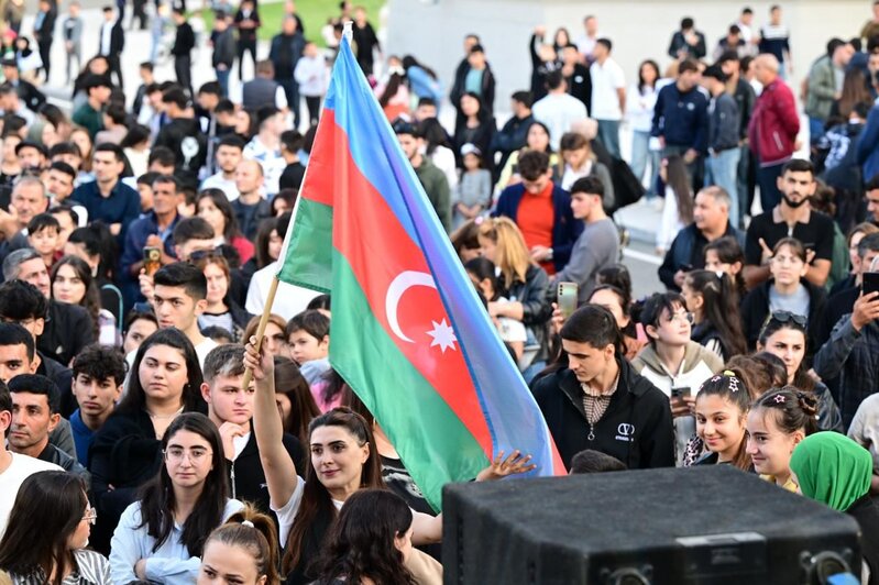 Xankəndi şəhər günü atəşfəşanlıqla yekunlaşıb - FOTOLAR