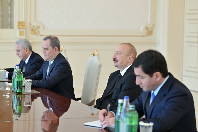 Prezident qəbul keçirdi - Fotolar
